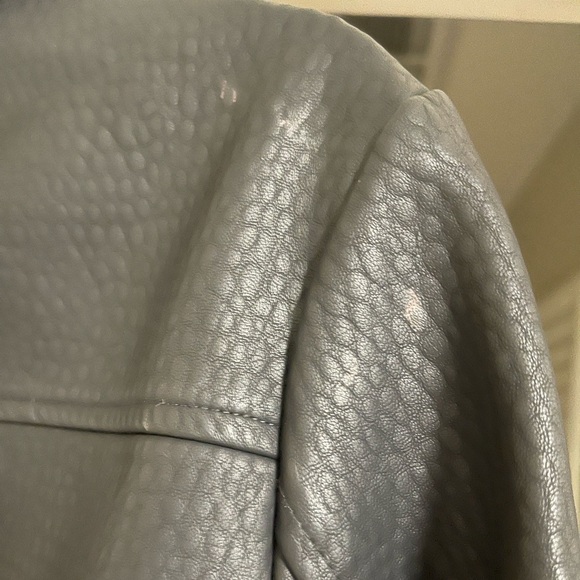 Peter Som Collective Sherpa Faux Leather Jacket - Picture 13 of 16